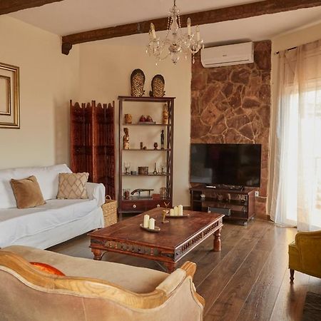 Amazing Vila Close To Sitges, Jacuzzi, Swimming Pool & Exellent Views Olivella Bagian luar foto