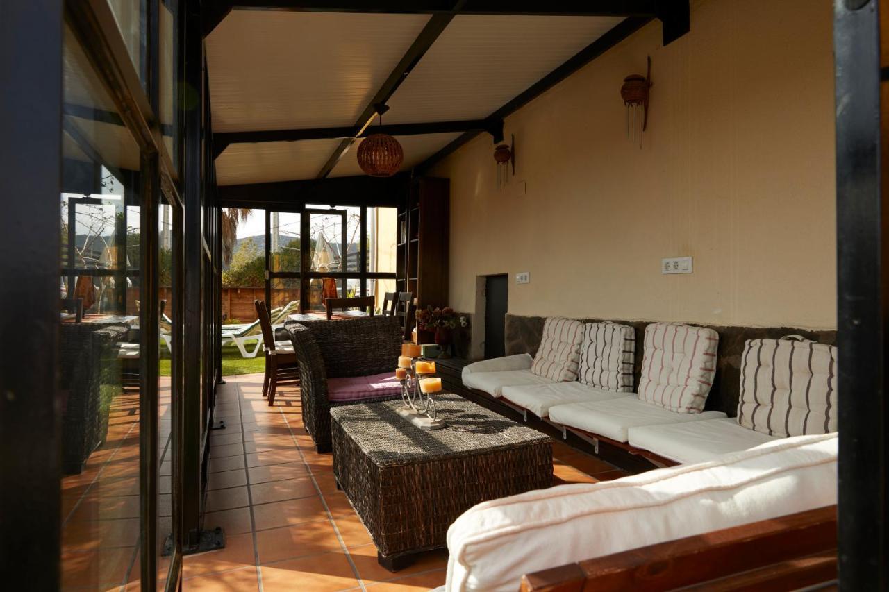 Amazing Vila Close To Sitges, Jacuzzi, Swimming Pool & Exellent Views Olivella Bagian luar foto